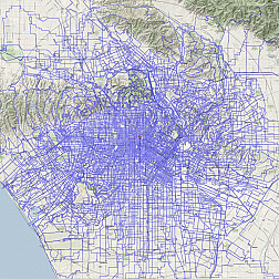 Cumulative route map